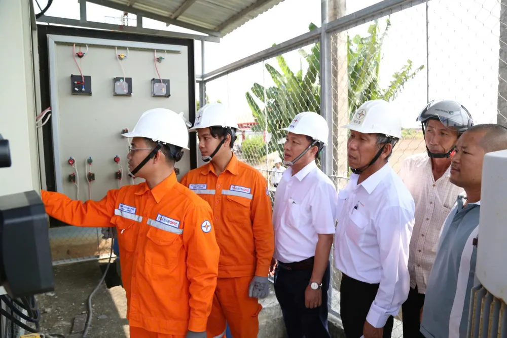 Kiểm tra vận hành các Trạm bơm tại xã Thạnh Quới, TP Cần Thơ