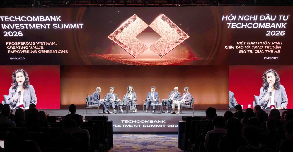 Sự kiện Techcombank Investment Summit 2026 với chủ đề “Việt Nam phồn vinh: Kiến tạo và trao truyền giá trị qua các thế hệ”.