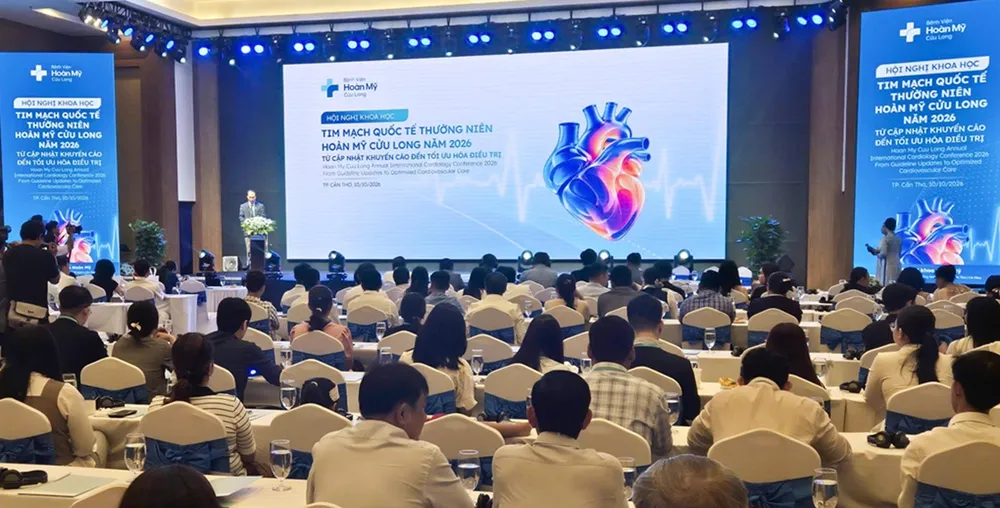 Các chuyên gia, bác sĩ trong nước và quốc tế tham dự Hội nghị Tim mạch quốc tế thường niên 2026.