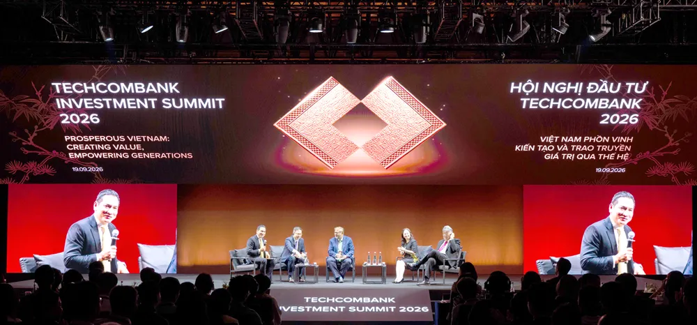 Các diễn giả tại Hội nghị đầu tư Techcombank Investment Summit 2026.