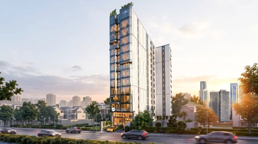 Phối cảnh dự án Thiên Quân Apartment