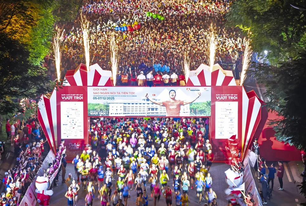 Giải Marathon Quốc tế TPHCM Techcombank Mùa thứ 9 sẽ diễn ra từ ngày 4 đến 6-12.