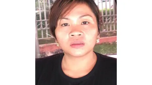 Phạm Thị Khánh Vân khi bị tạm giữ