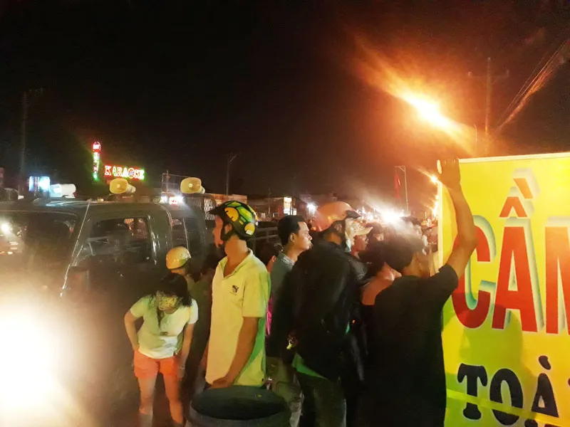 Hiện trường vụ án mạng