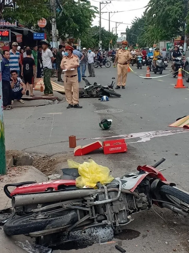 Hiện trường vụ tai nạn