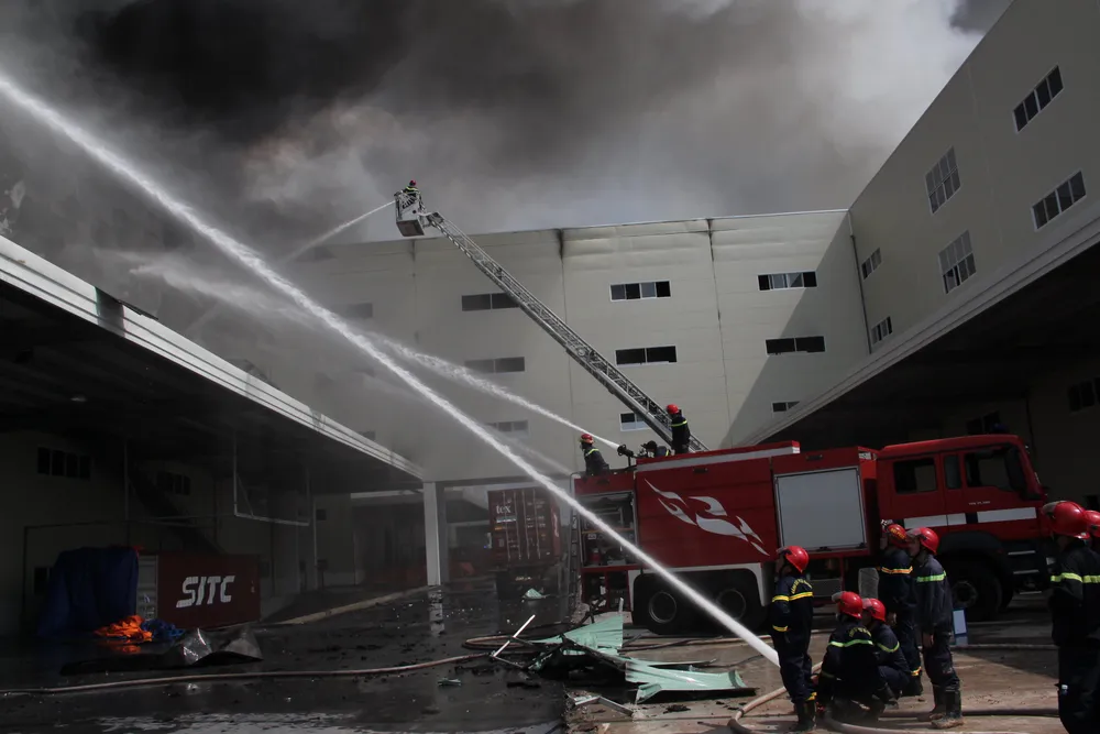 Hiện trường vụ cháy