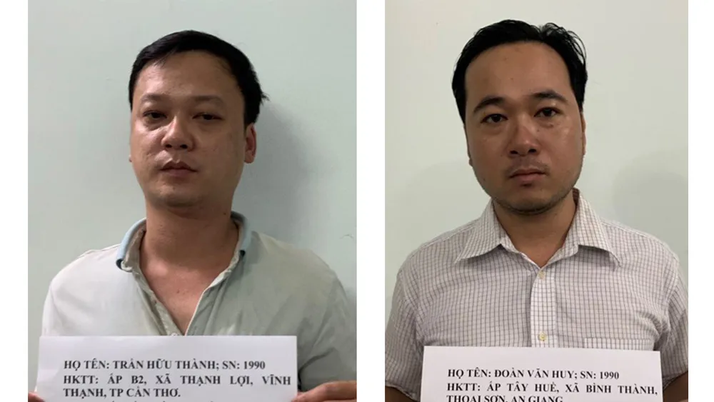 Bình Dương bắt nhóm đối tượng làm sổ đỏ giả, lừa đảo hàng chục tỷ đồng ảnh 1