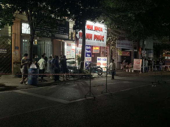 Hiện trường vụ án mạng