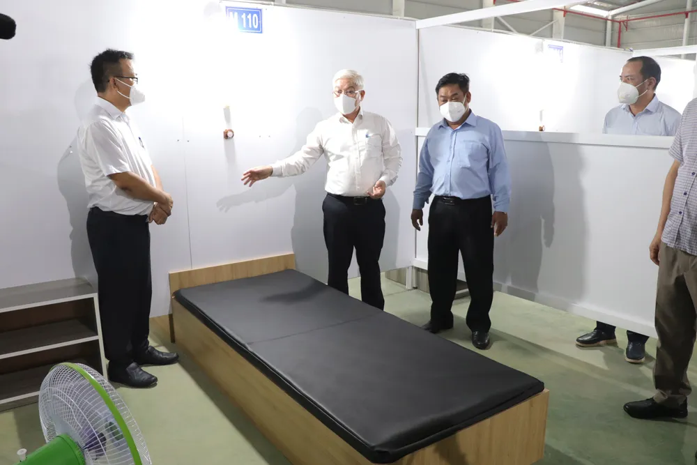 Bình Dương đưa vào sử dụng Bệnh viện dã chiến số 4 quy mô 3.000 giường ảnh 2