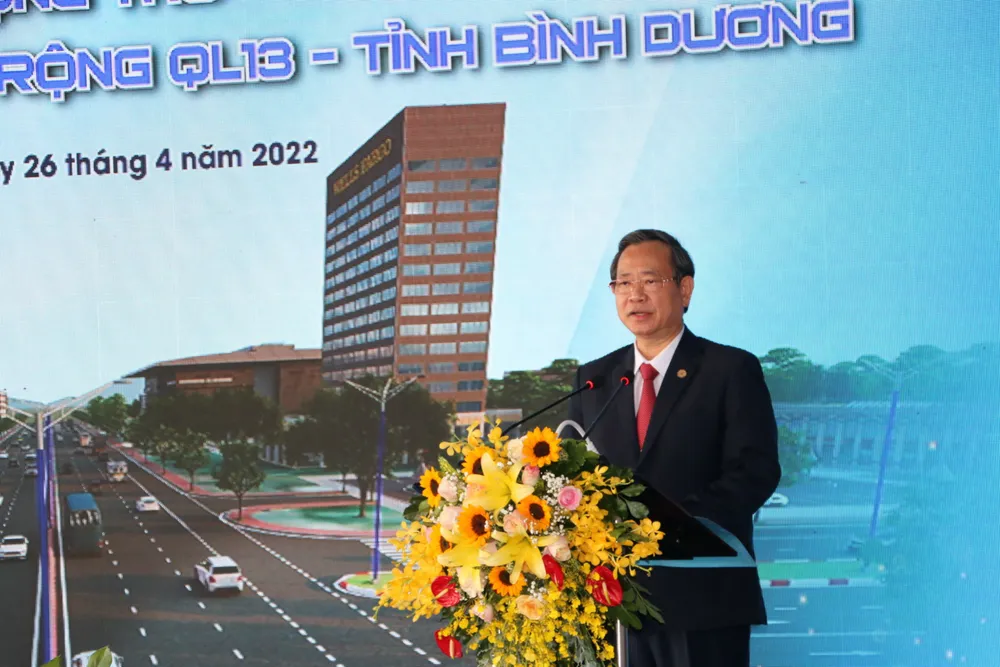 Bình Dương: Trên 1.300 tỷ đồng nâng cấp, mở rộng quốc lộ 13 ảnh 1