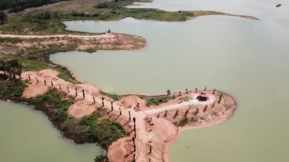 Bình Dương: Mời làm việc chủ công trình liên quan san lấp trái phép hồ Dầu Tiếng ảnh 1