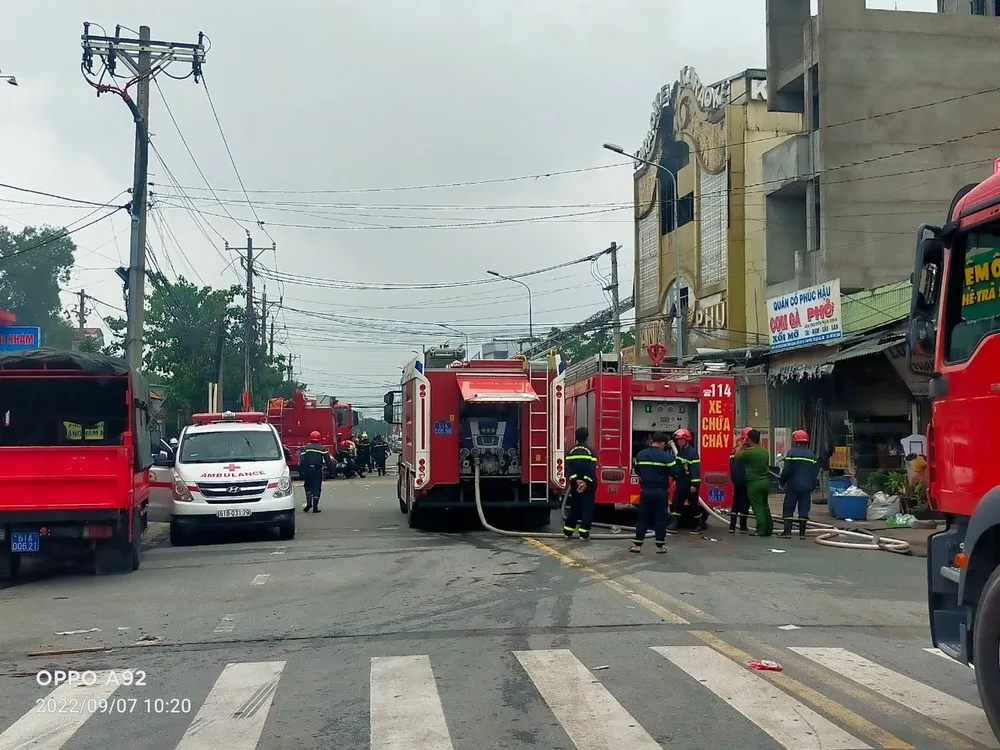 Cháy quán karaoke ở Bình Dương, 14 người tử vong ảnh 3