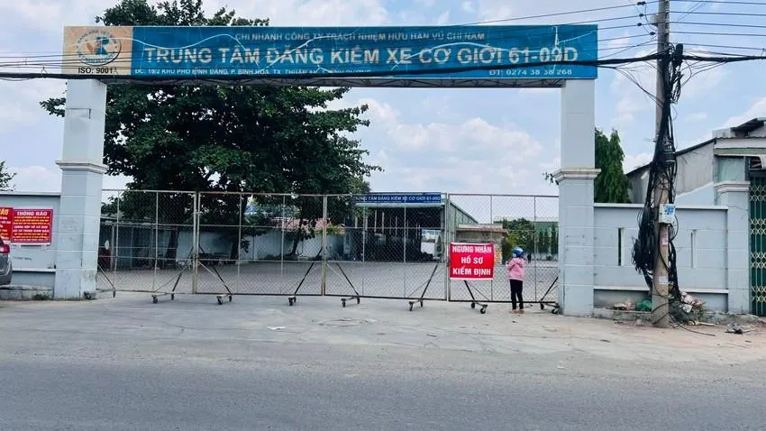 Trung tâm 61-08D đã tạm dừng làm việc