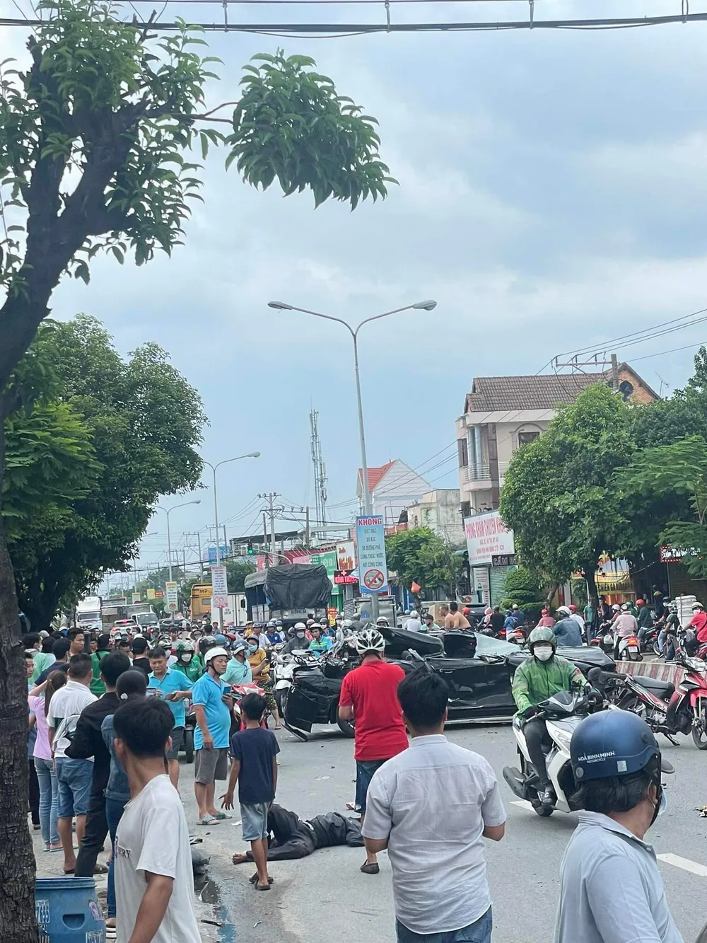 Hiện trường xảy ra vụ việc