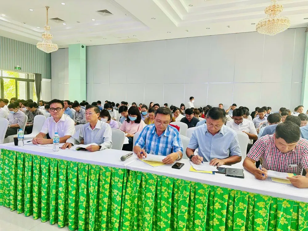 Các đại biểu tham dự tập huấn