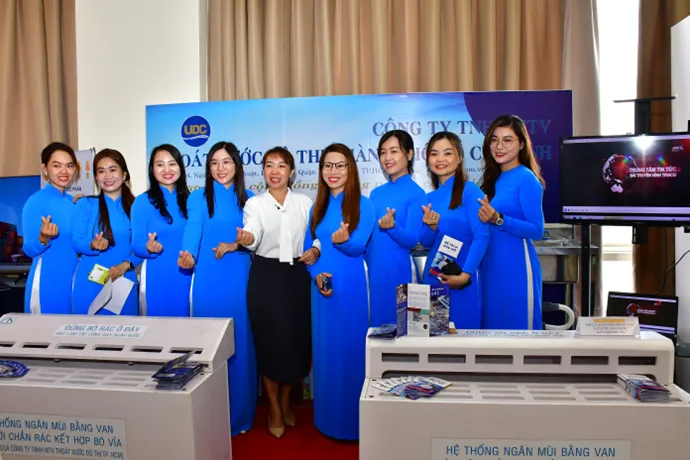 Cán bộ, nhân viên UDC tại sự kiện