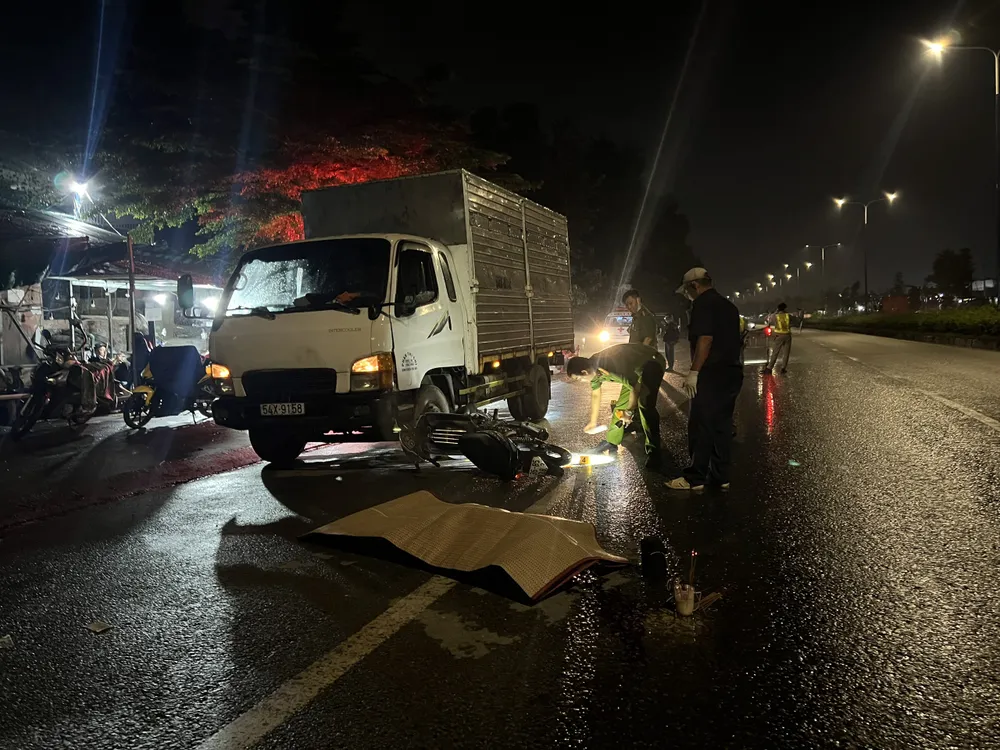 Hiện trường vụ tai nạn