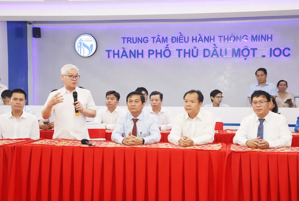 Lãnh đạo tỉnh Bình Dương tại sự kiện