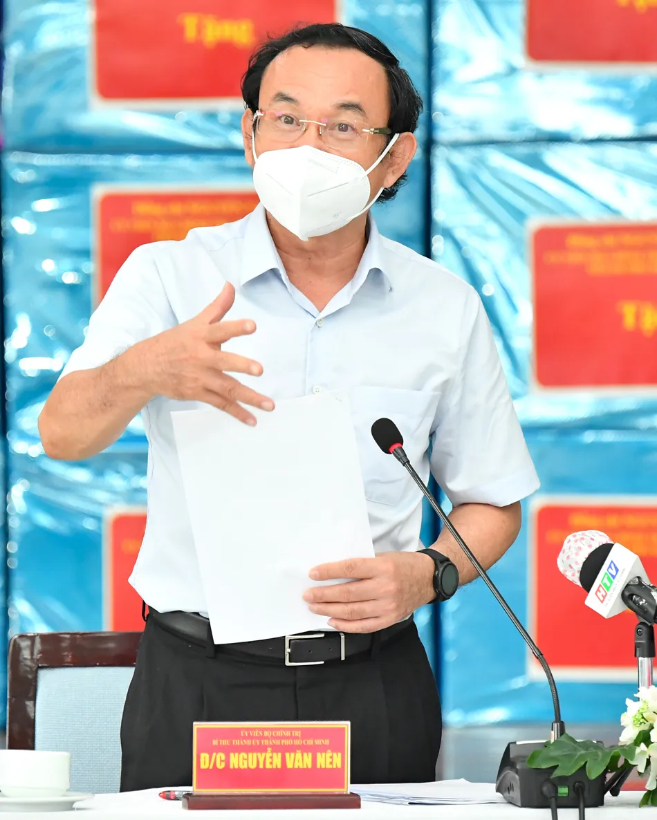 Bí thư Thành ủy TPHCM: Lên các kịch bản phù hợp để TP Thủ Đức sớm trở lại giai đoạn “bình thường mới” ảnh 3