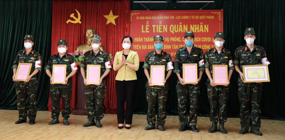 Bình Tân tri ân những người lính quân y ảnh 1