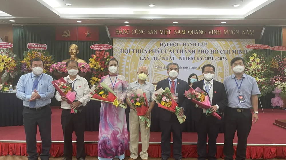 Ông Lê Mạnh Hùng làm Chủ tịch Hội Thừa phát lại TPHCM ảnh 2