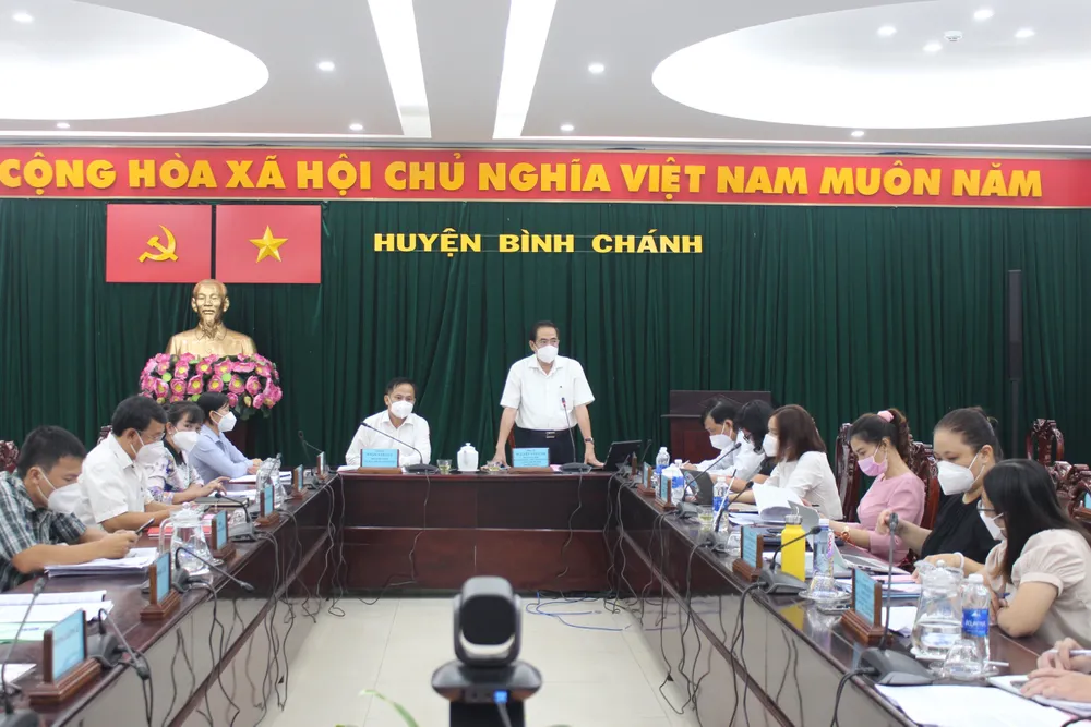 Huyện Bình Chánh còn 472.000 người chưa được chi hỗ trợ đợt 3 ảnh 1
