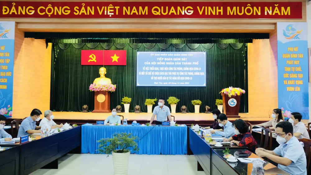 Còn hơn 413.000 người chưa nhận hỗ trợ đợt 3, quận Bình Tân kiến nghị TPHCM sớm cấp kinh phí ảnh 1