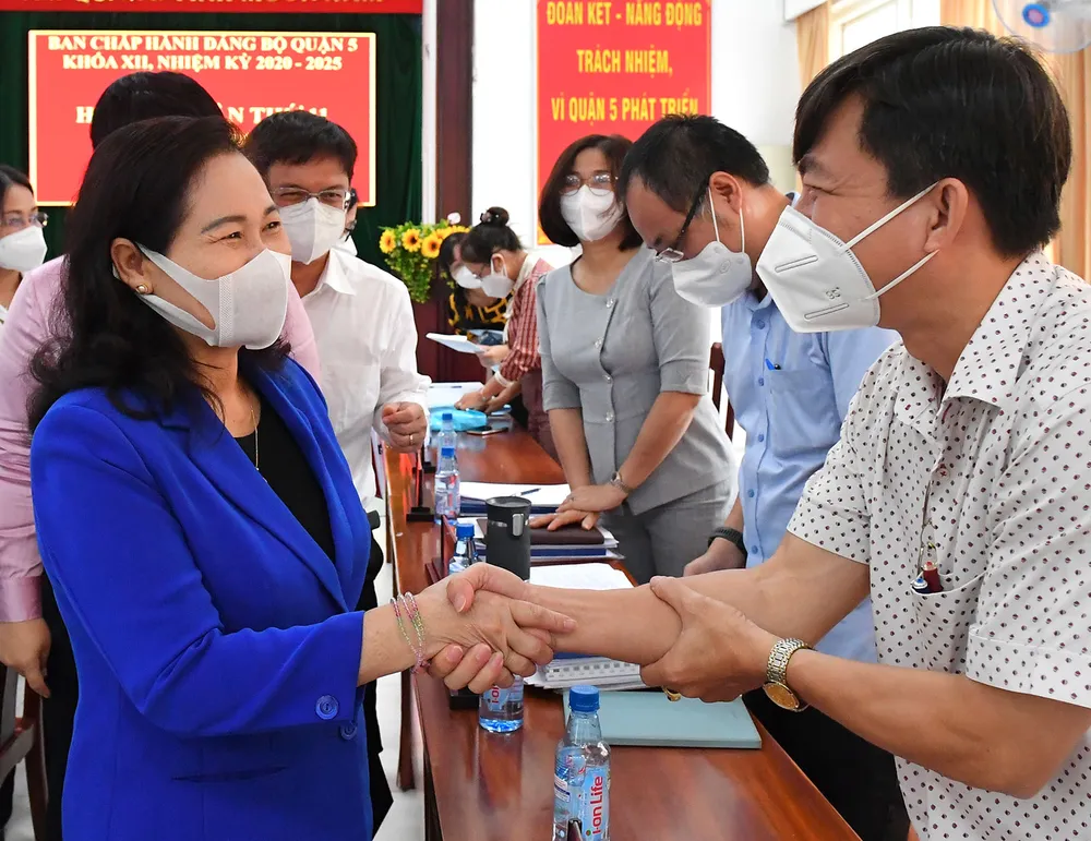 Đảm bảo học sinh đến “trường xanh, lớp xanh” ảnh 2