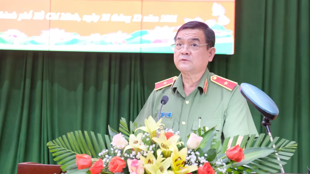 TPHCM công bố quyết định bổ nhiệm 58 trưởng công an xã chính quy ảnh 1