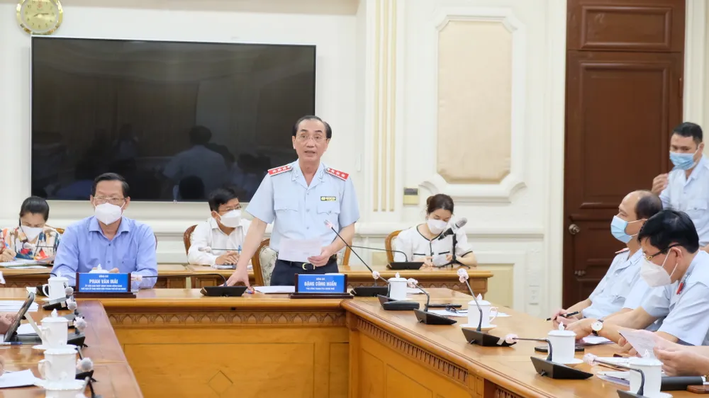 Thanh tra Chính phủ công bố quyết định thanh tra việc mua sắm trang thiết bị, kit test tại TPHCM ảnh 1