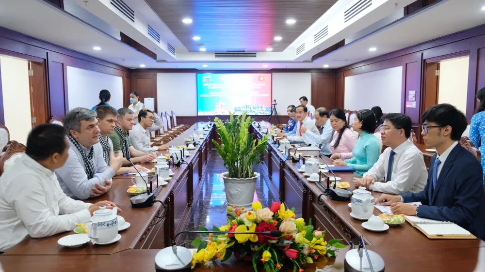 Quận Phú Nhuận thúc đẩy hợp tác với thành phố Saint Petersburg ảnh 1