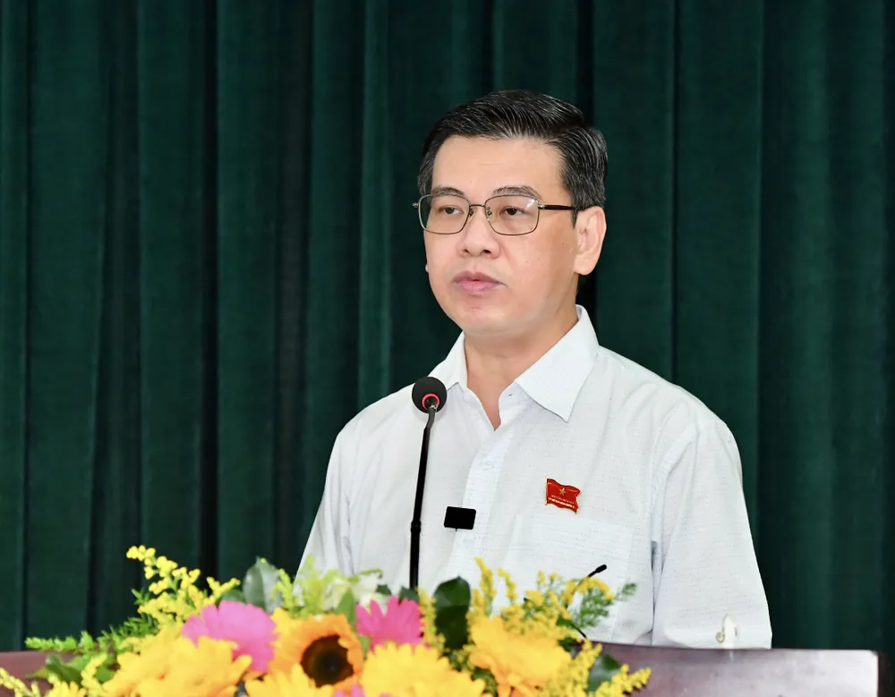 Thường trực HĐND TPHCM tiếp xúc cử tri, lắng nghe về nhu cầu nhà ở nữ công nhân ảnh 1