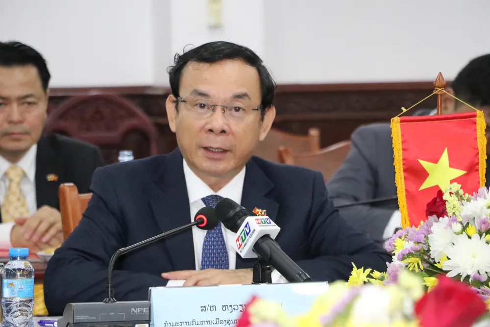 TPHCM và tỉnh Savannakhet ký kết Bản ghi nhớ hợp tác giai đoạn 2022-2025 ảnh 2