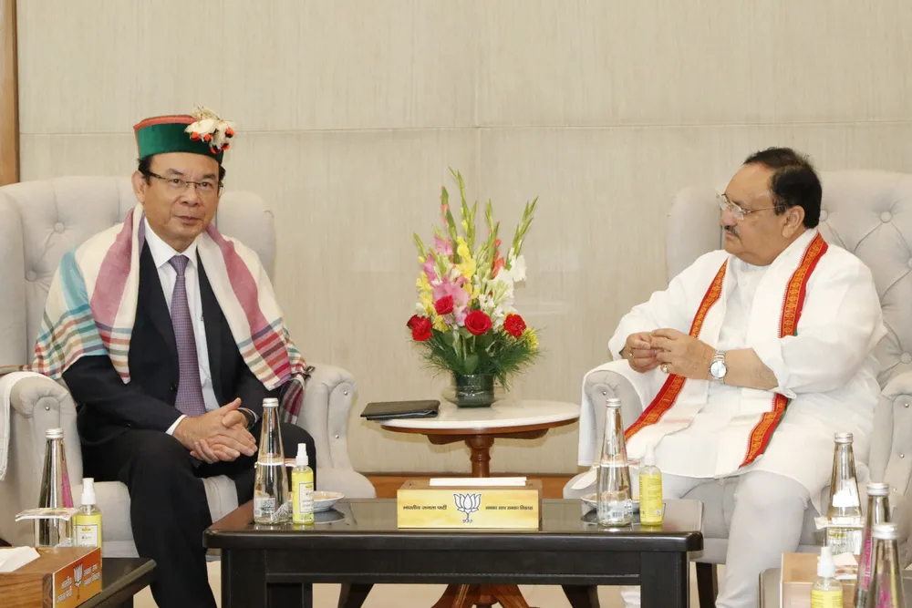 Chủ tịch Đảng Nhân dân Ấn Độ tiếp đoàn đại biểu cấp cao TPHCM  ảnh 1