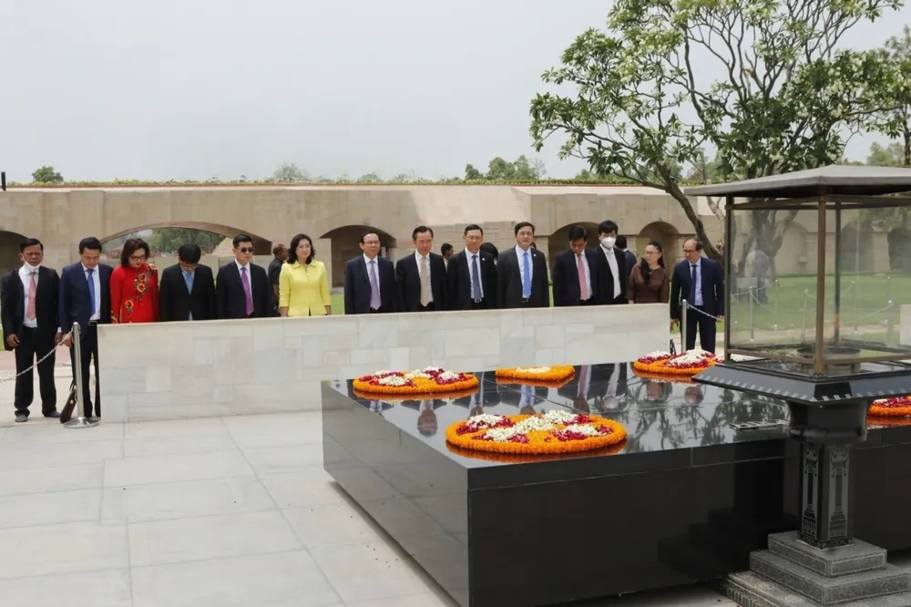 Chủ tịch Đảng Nhân dân Ấn Độ tiếp đoàn đại biểu cấp cao TPHCM  ảnh 3