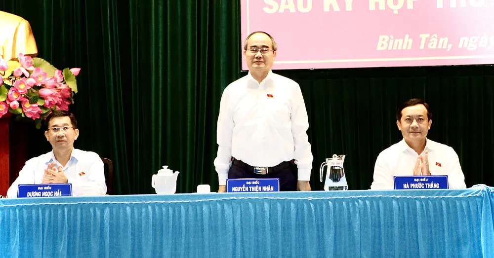 Cử tri quận Bình Tân phản ánh dự án kéo dài 23 năm, ảnh hưởng đến đời sống ảnh 1