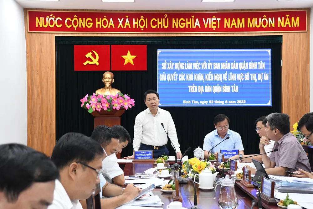 Tháo gỡ vướng mắc các dự án giao thông ở quận Bình Tân ảnh 3