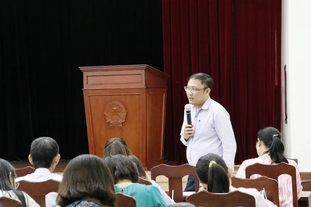 Tập huấn Pháp lệnh ưu đãi người có công với cách mạng cho 312 cán bộ chuyên trách ảnh 1