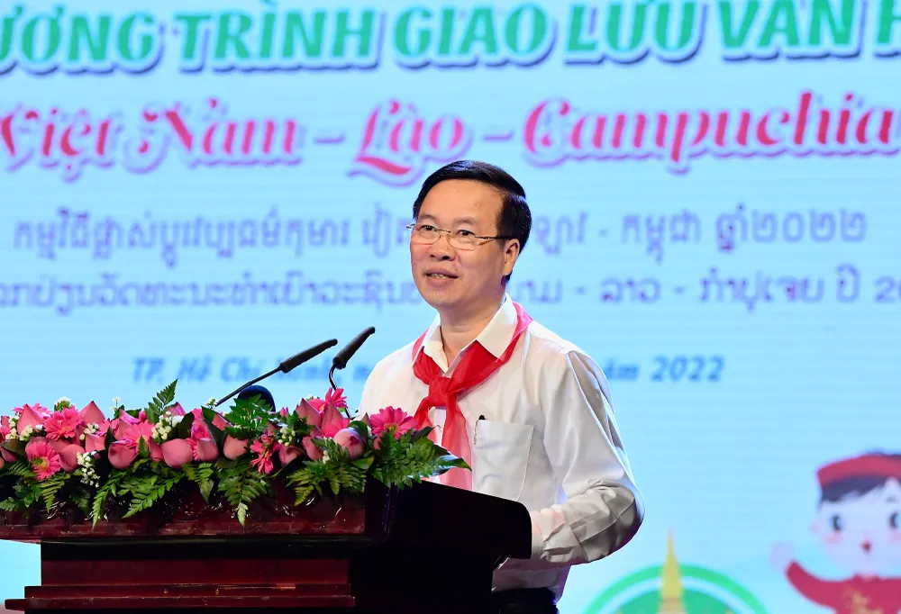 Thường trực Ban Bí thư Võ Văn Thưởng: Đảng và Nhà nước dành những điều tốt đẹp nhất cho thiếu nhi ảnh 2