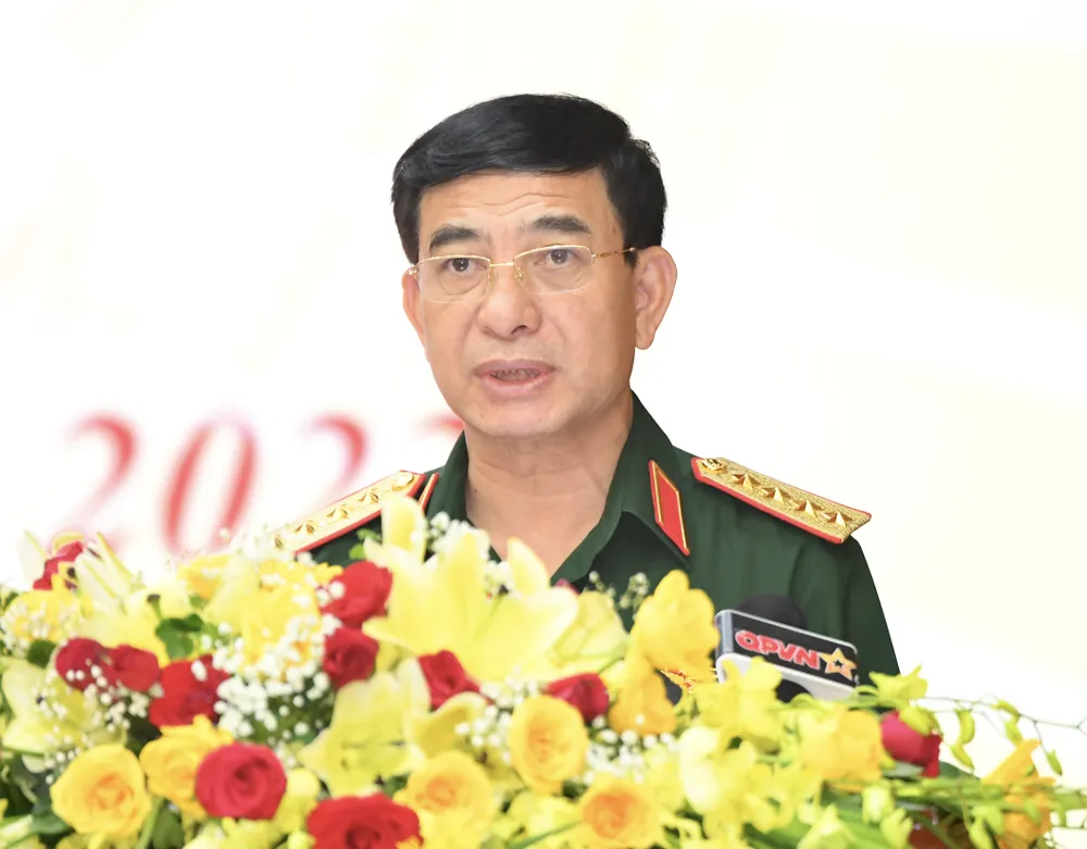 Chủ tịch nước chủ trì hội thảo khoa học lý luận, thực tiễn bảo vệ Tổ quốc trong tình hình mới ảnh 4