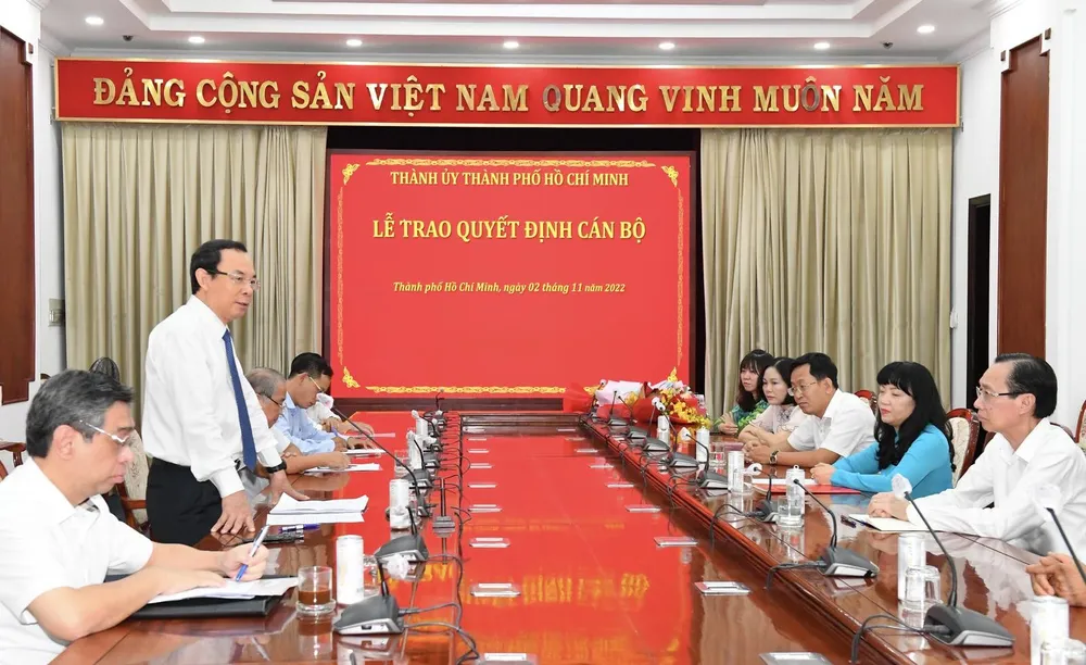 Đồng chí Phạm Thị Hồng Hà giữ chức Phó Trưởng Ban Nội chính Thành ủy TPHCM ảnh 2