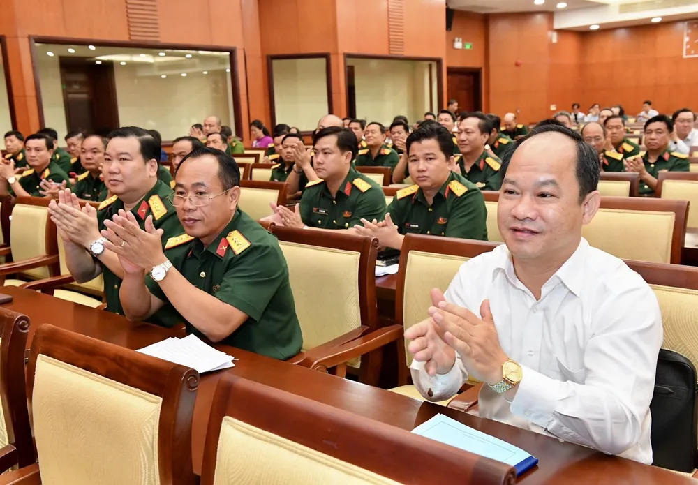 Các đại biểu dự hội nghị. Ảnh: VIỆT DŨNG