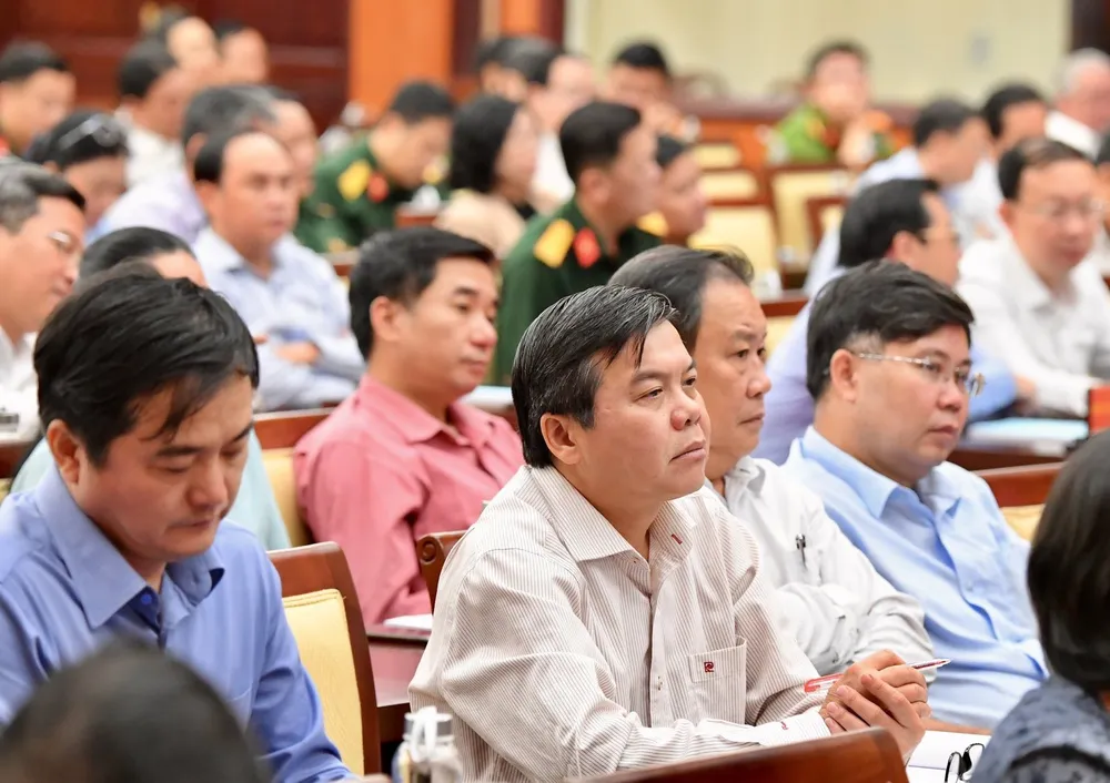 Các đại biểu tham dự hội nghị. Ảnh: VIỆT DŨNG