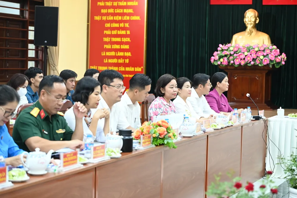 Ban Thường vụ Quận ủy quận 1. Ảnh: VĂN MINH