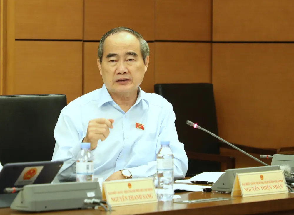 Đại biểu Nguyễn Thiện Nhân. Ảnh: QUANG PHÚC Đại biểu Nguyễn Thiện Nhân. Ảnh: QUANG PHÚC