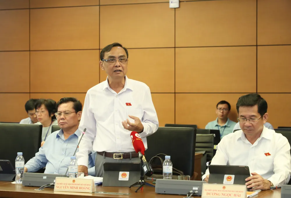 Đại biểu Quốc hội Nguyễn Minh Hoàng. Ảnh: QUANG PHÚC