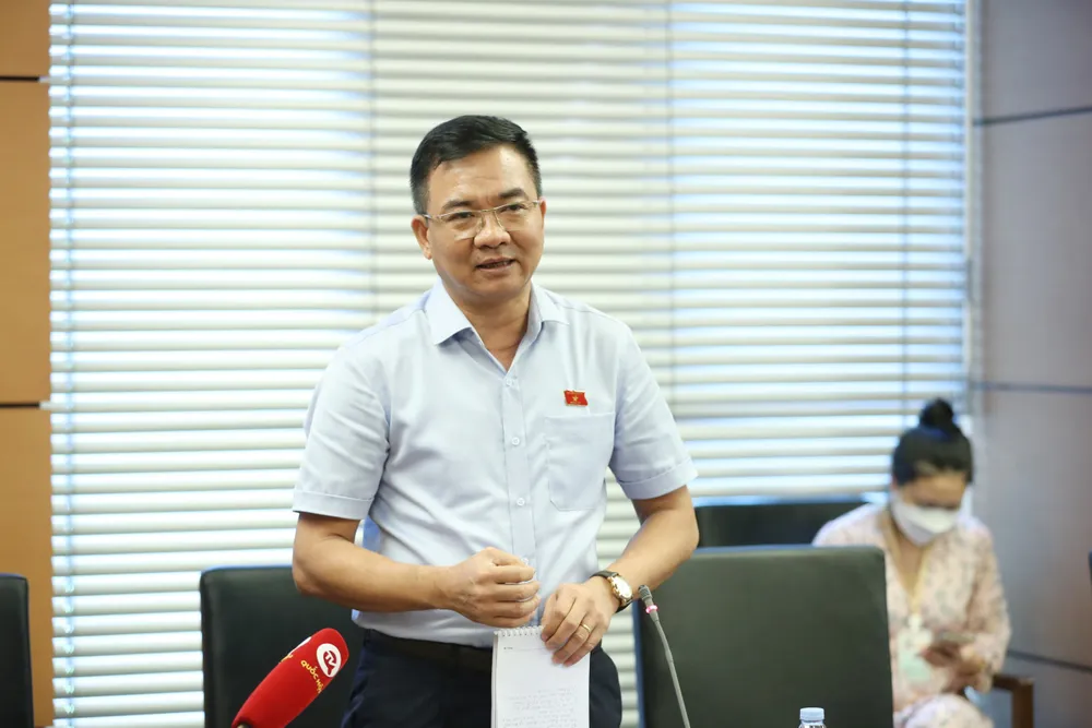 ĐB Nguyễn Minh Đức. Ảnh: QUANG PHÚC