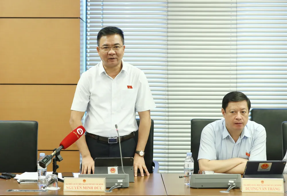 Đại biểu Quốc hội Nguyễn Minh Đức. Ảnh: QUANG PHÚC