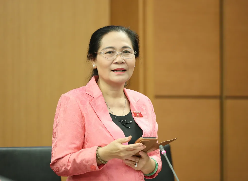 Đại biểu Quốc hội Nguyễn Thị Lệ. Ảnh: QUANG PHÚC Đại biểu Quốc hội Nguyễn Thị Lệ. Ảnh: QUANG PHÚC