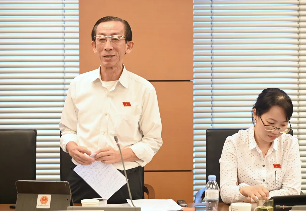 Đại biểu Quốc hội Trần Hoàng Ngân. Ảnh: QUANG PHÚC Đại biểu Quốc hội Trần Hoàng Ngân. Ảnh: QUANG PHÚC